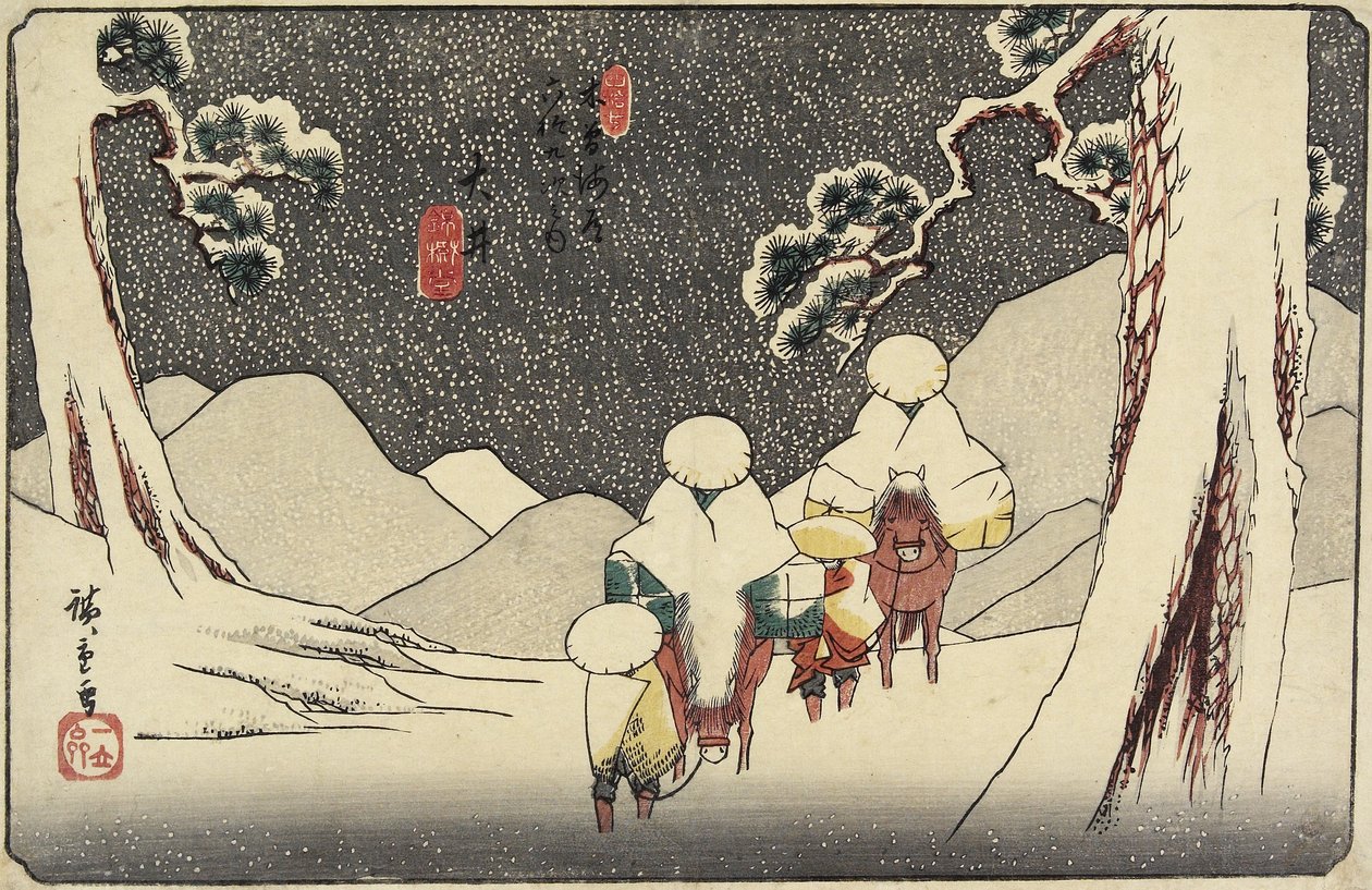 No. 47 O_i, 1830-1844 da Utagawa Hiroshige
