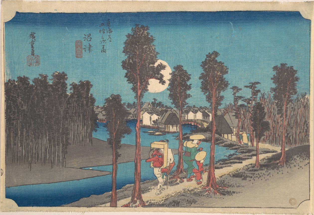 Numazu Ki Kure da Utagawa Hiroshige
