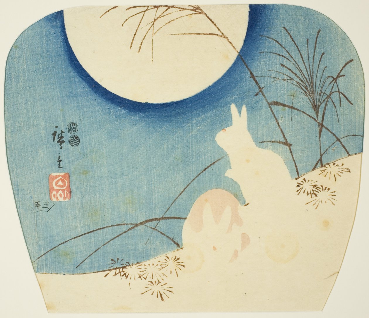 Conigli alla Luce della Luna da Utagawa Hiroshige