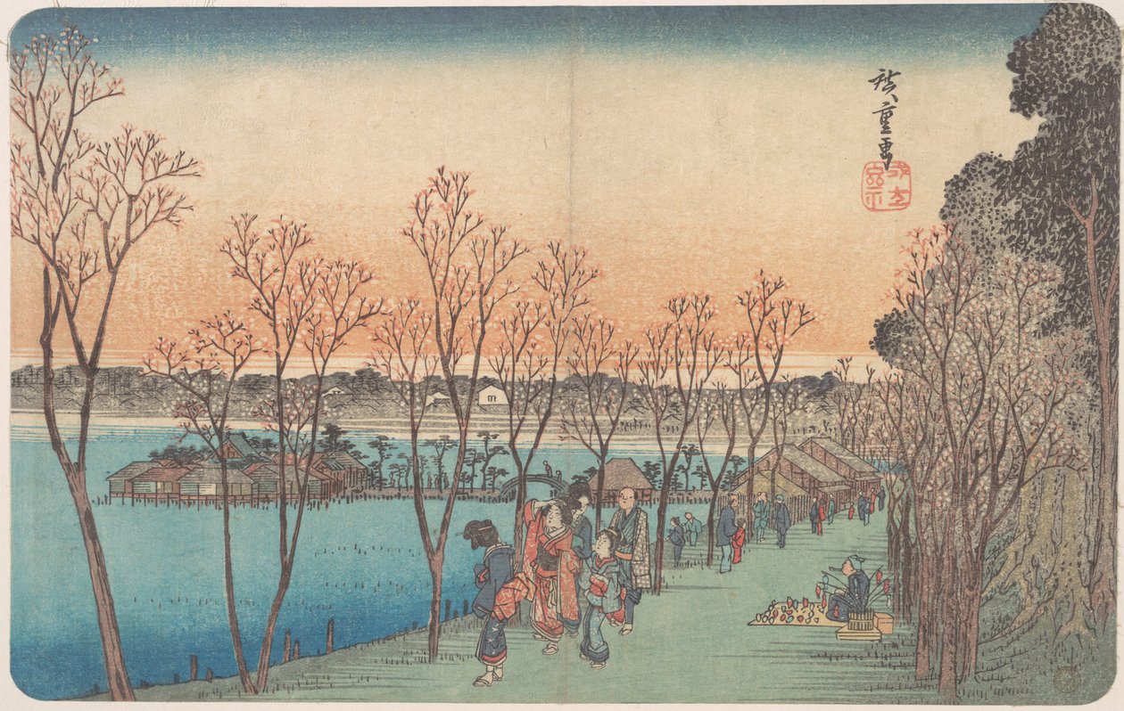 Ueno, Shinobazu no Ike da Utagawa Hiroshige