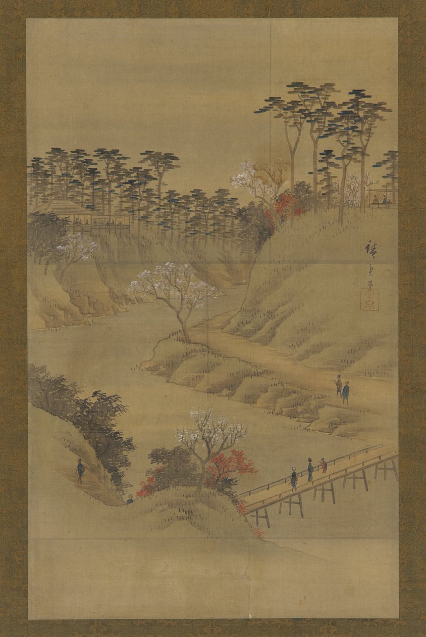 Paesaggio estivo, metà del 19° secolo da Utagawa Hiroshige II