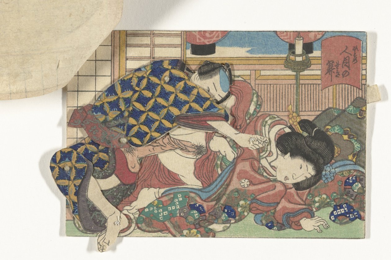 Stampa erotica mobile da Utagawa Kunisada (I)