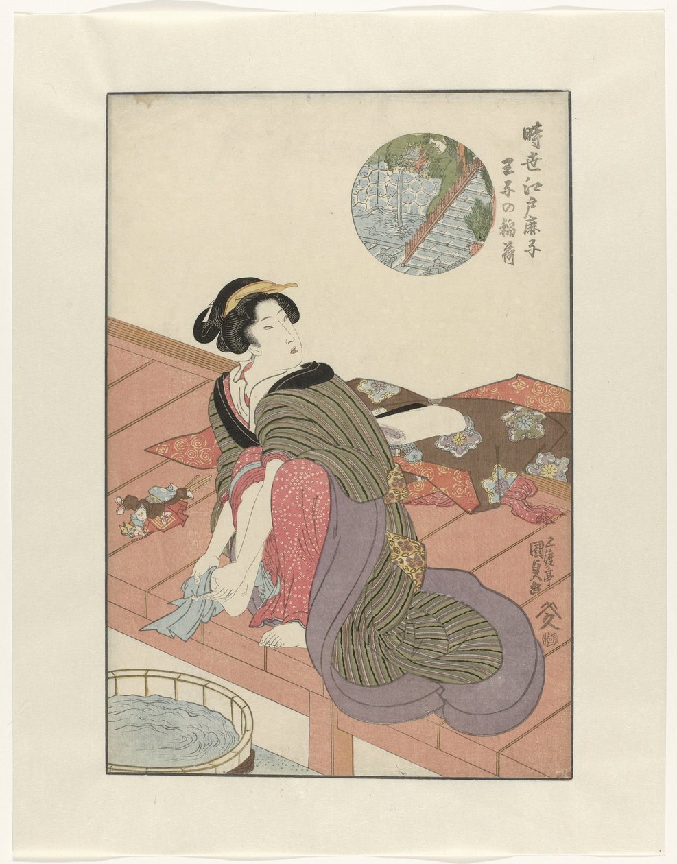 Tempio di Inari da Utagawa Kunisada (I)