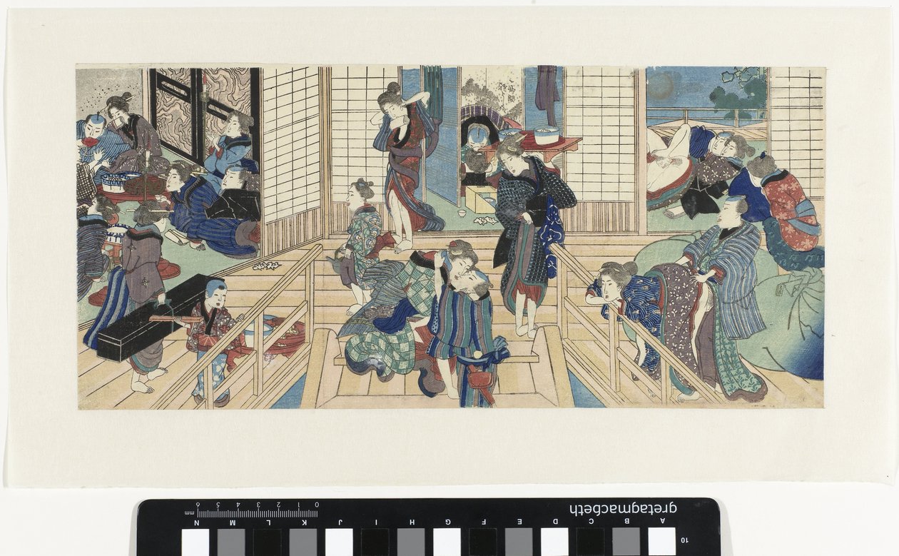 Scene in un bordello da Utagawa Kunisada (I)