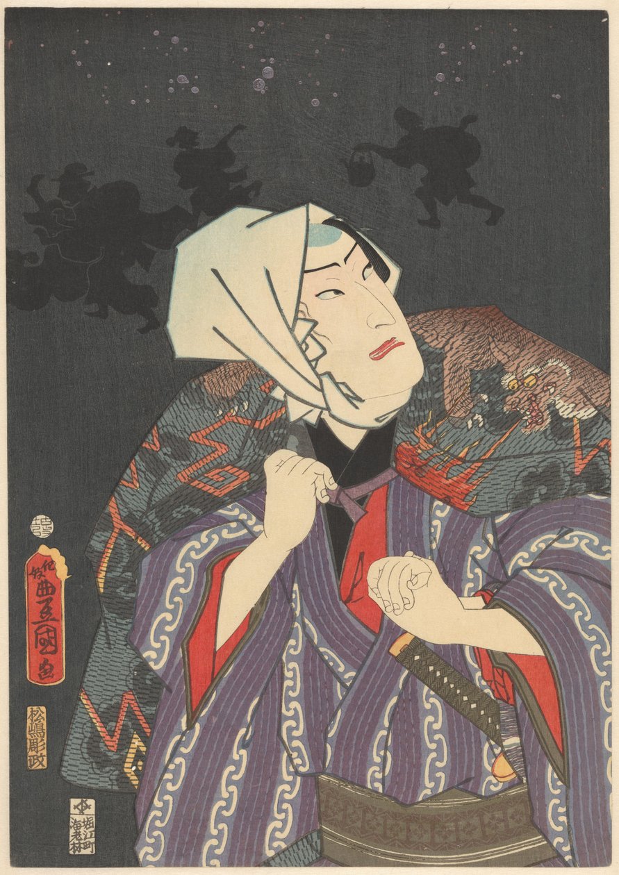 Tokijirō in cappotto da pompiere da Utagawa Kunisada (I)