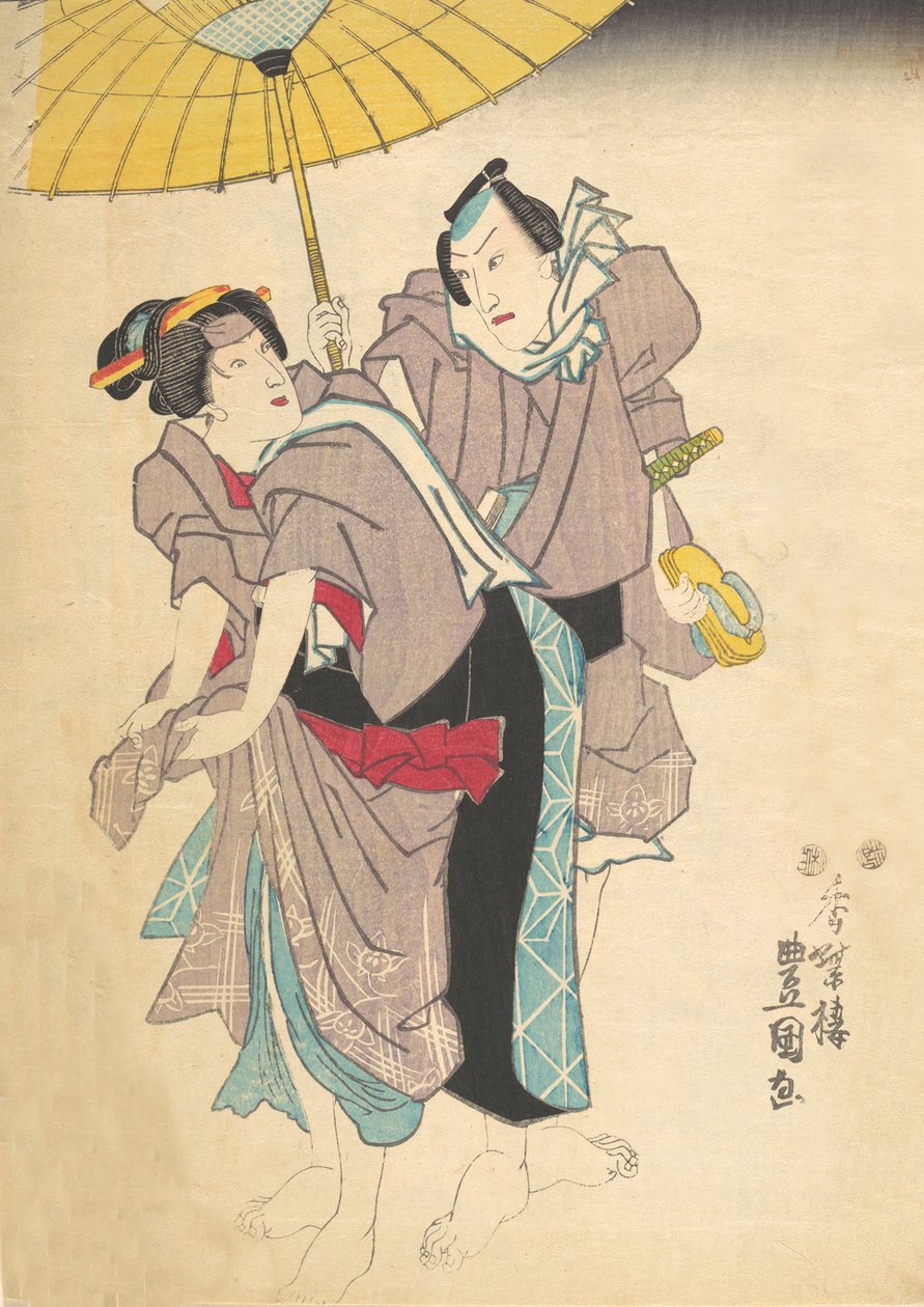 Stampa, XIX secolo da Utagawa Kunisada
