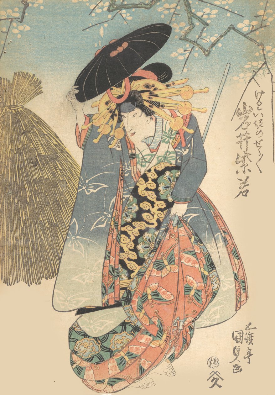 Stampa, XIX secolo da Utagawa Kunisada