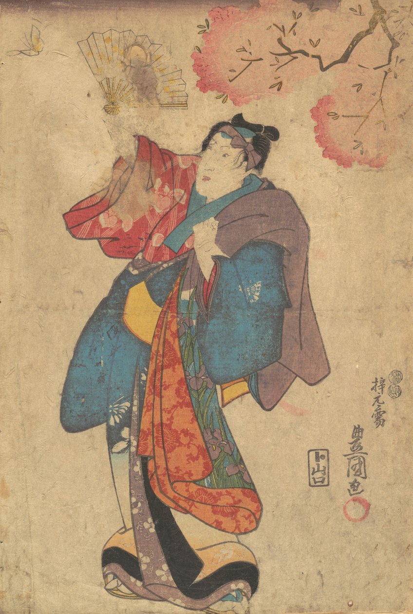 Stampa, XIX secolo da Utagawa Kunisada