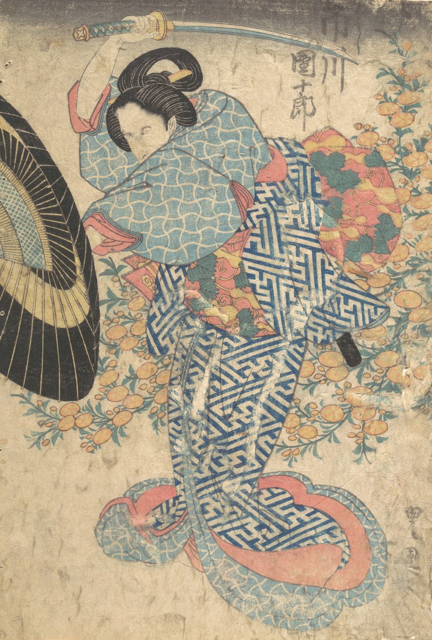 Stampa, XIX secolo da Utagawa Kunisada