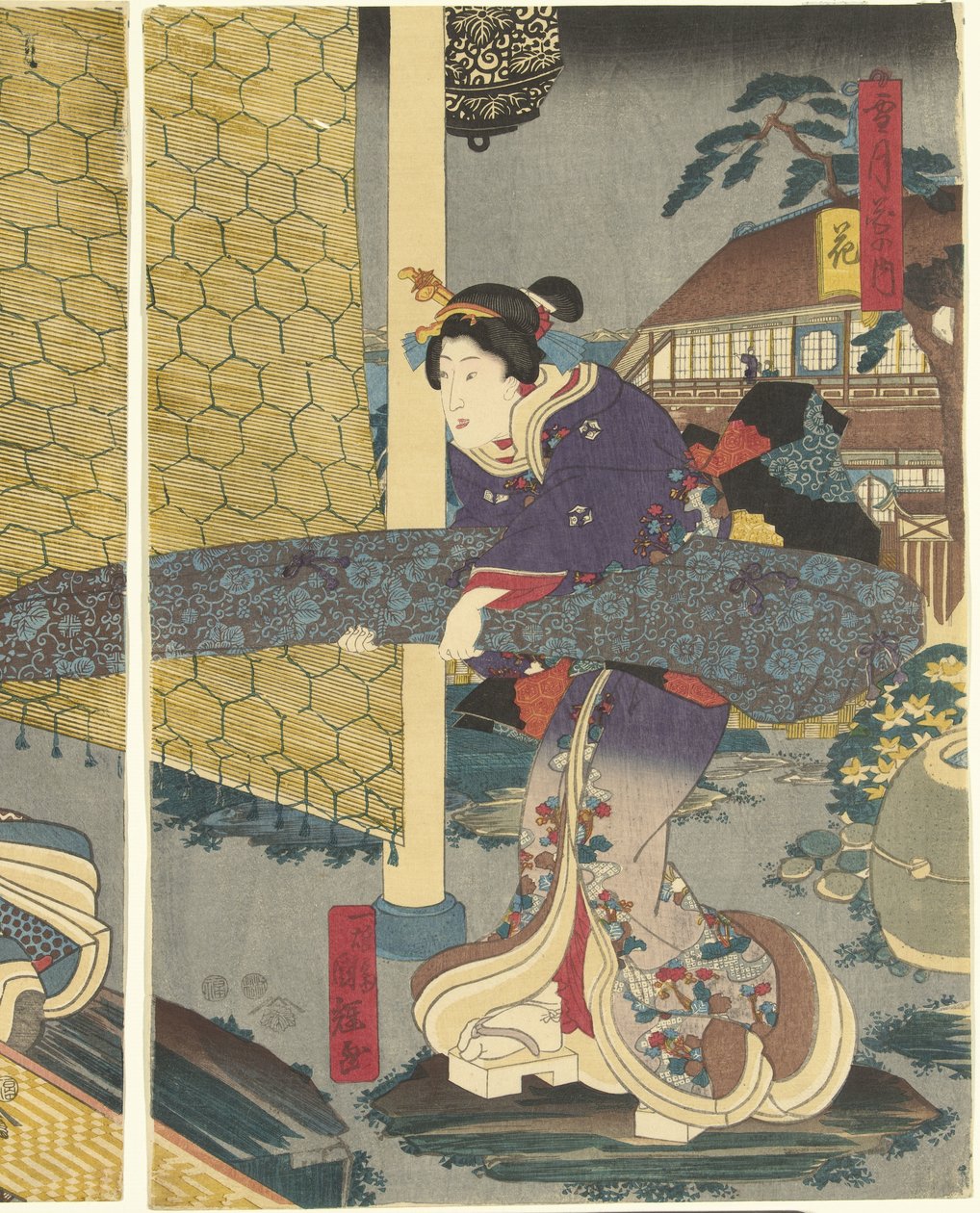 Fiori da Utagawa Kuniteru