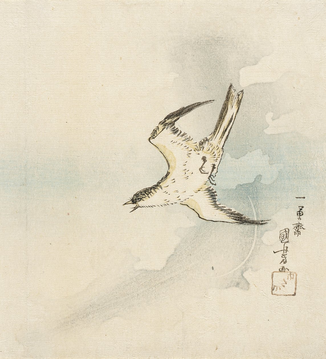 Cuculo giapponese da Utagawa Kuniyoshi