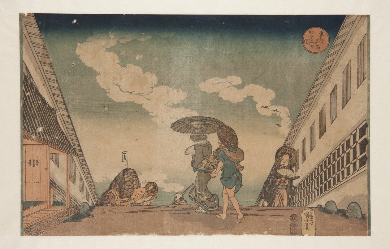 Kasumigaseki da Utagawa Kuniyoshi
