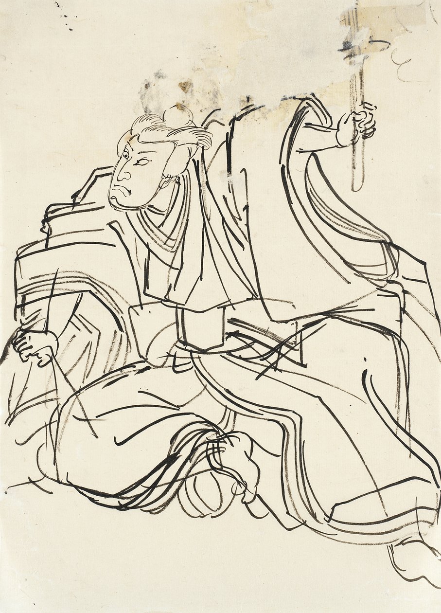 Ritratto di un eroe militare da Utagawa Kuniyoshi