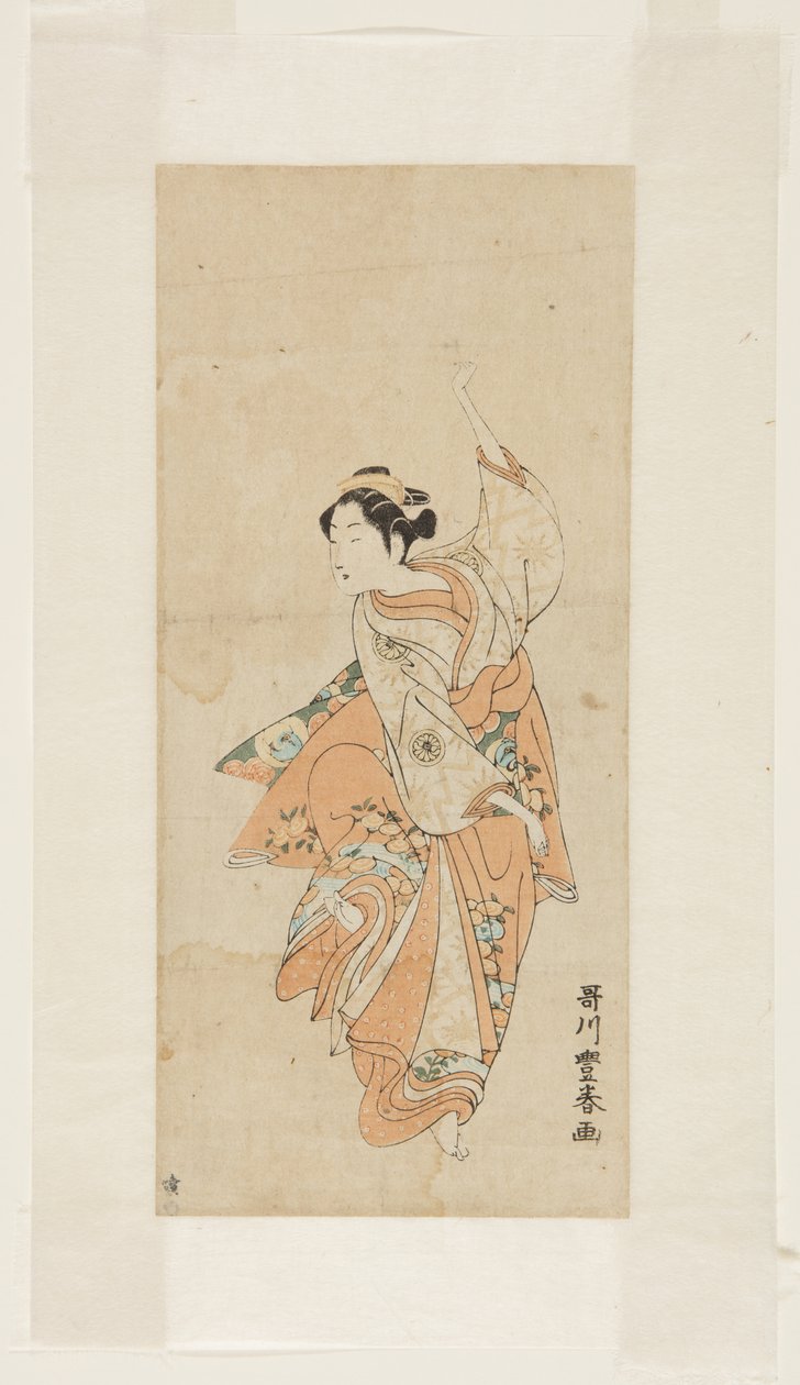 Geisha che balla da Utagawa Toyoharu