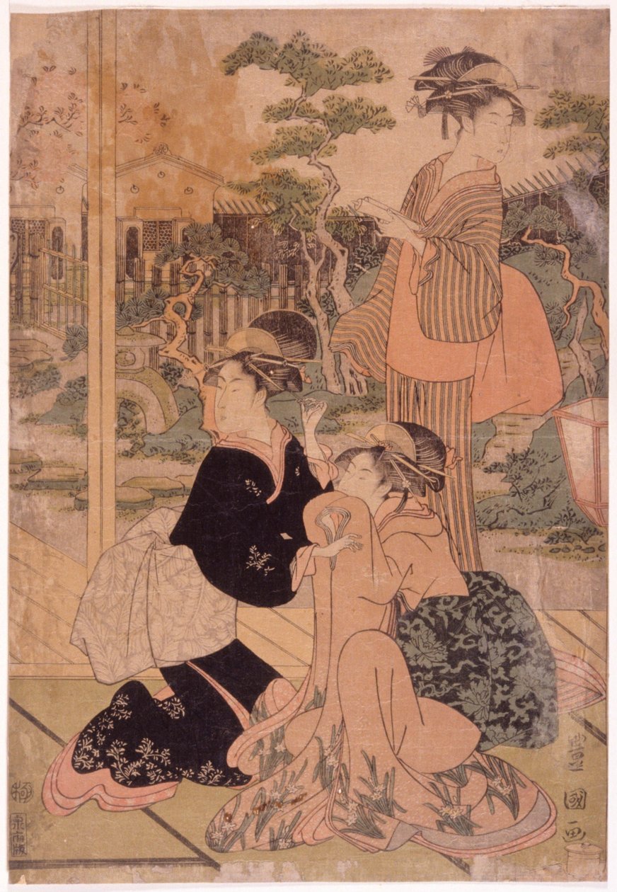 Tre bellezze da Utagawa Toyokuni
