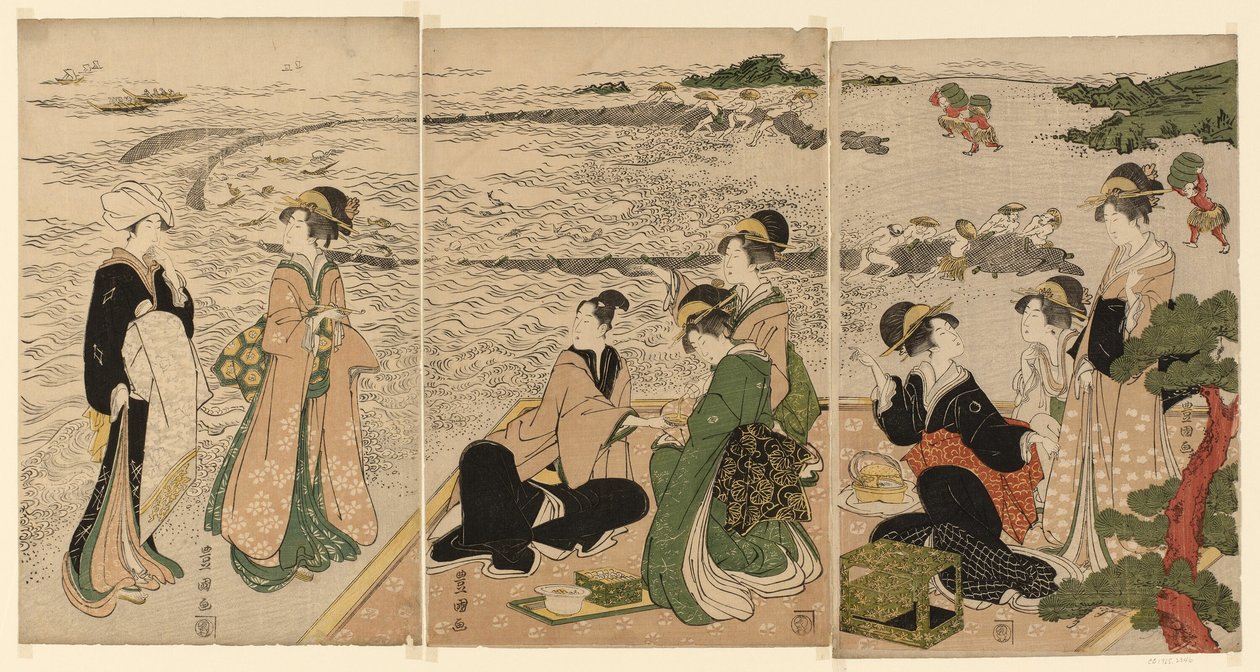 Gita al Mare da Utagawa Toyokuni I