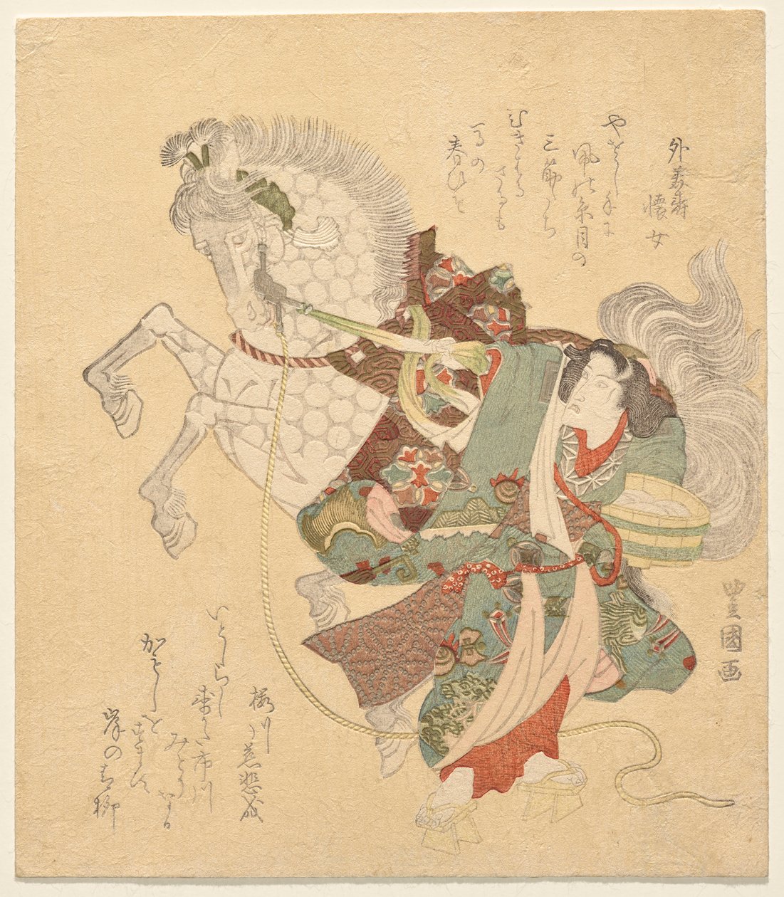 Ichikawa Danjūrō VII come Okane da Utagawa Toyokuni I
