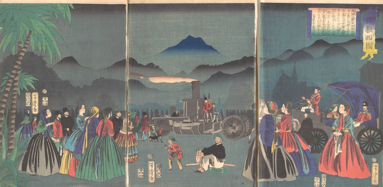 Francia furansukoku da Utagawa Yoshitora