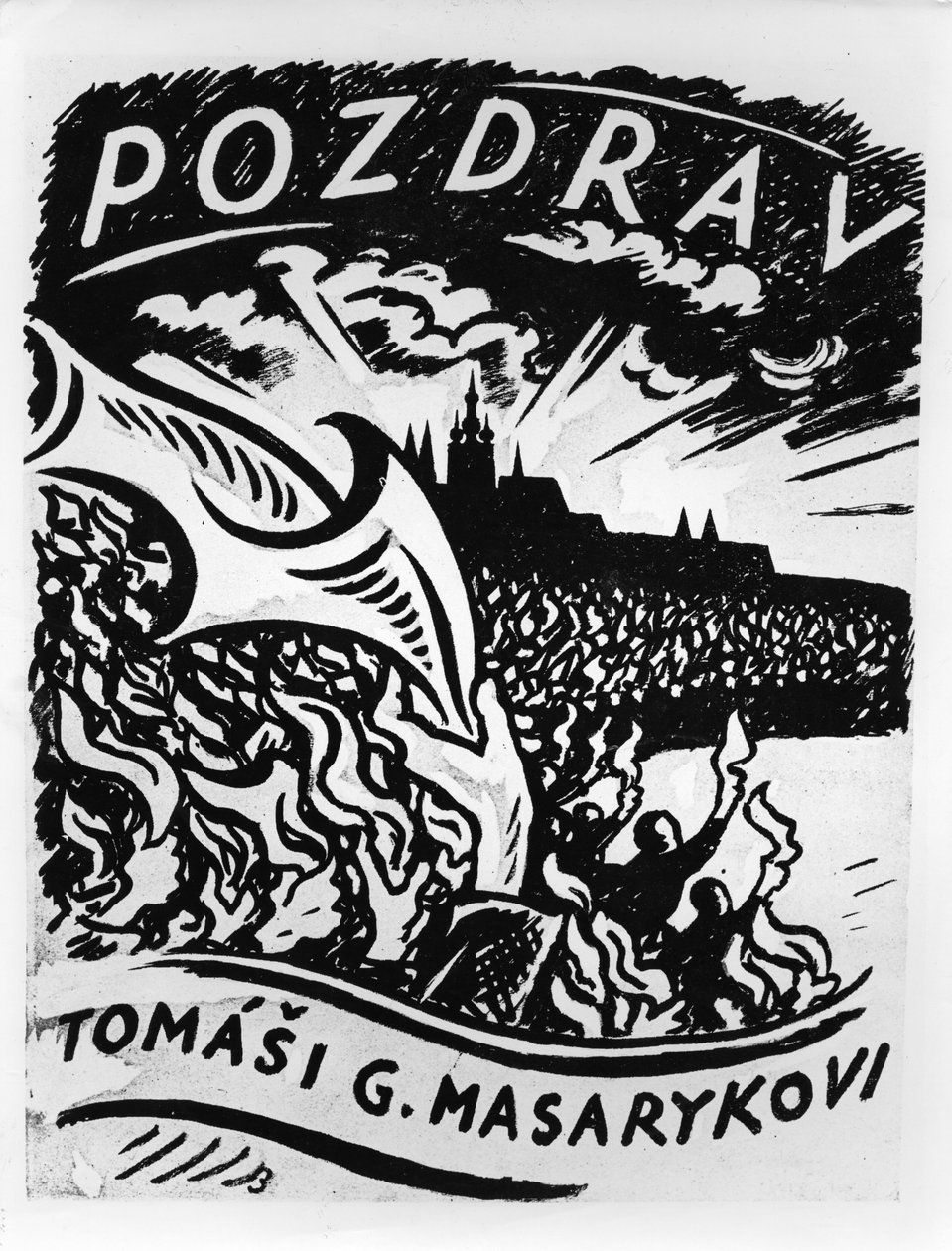 Saluti, Tomas Masaryk, illustrazione dell