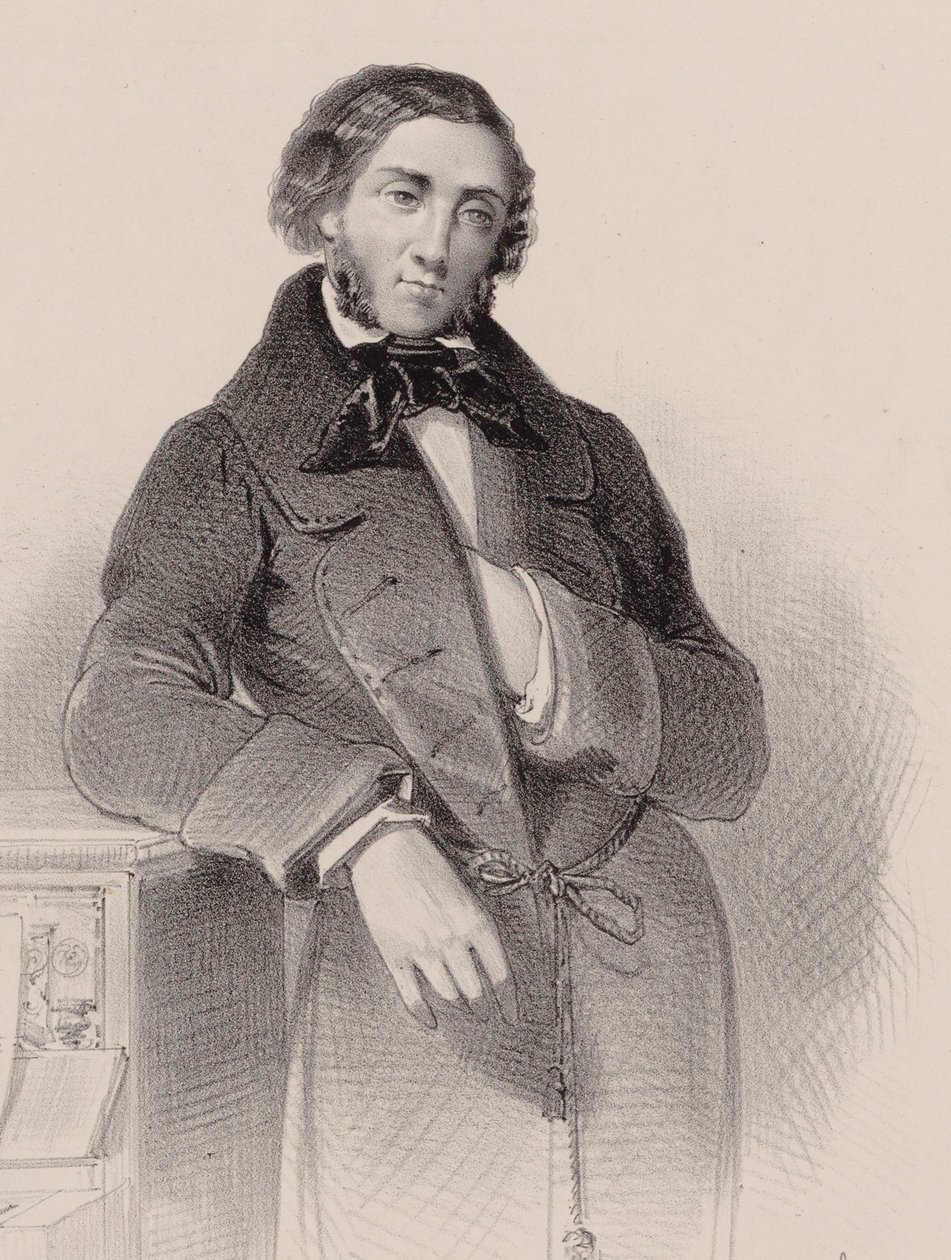 Ritratto del pianista e compositore Felix Mendelssohn Bartholdy 1809-1847 da V. Guillet