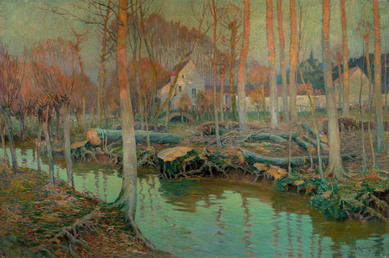 Il vecchio mulino a Giverny da Vaclav Radimsky