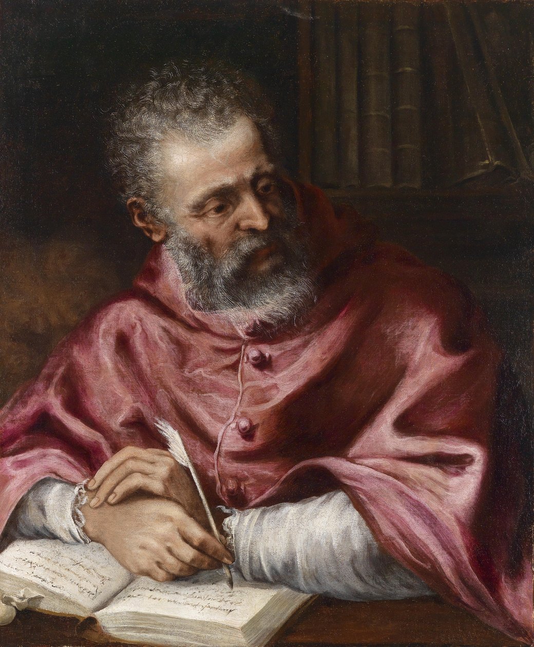 Ritratto di un cardinale da Valentin Lefebvre