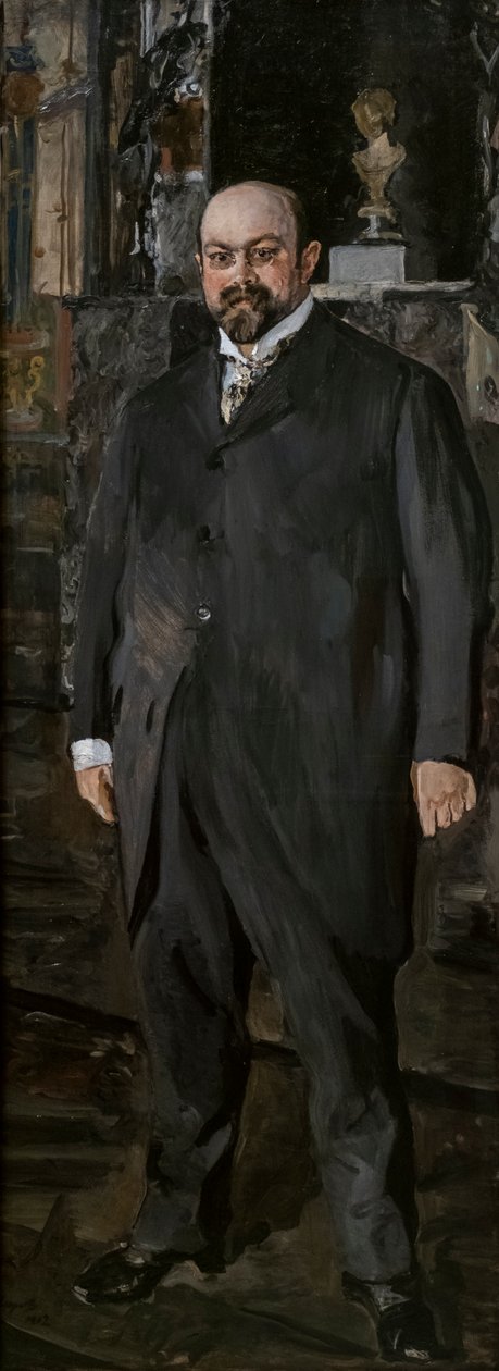 Ritratto di Mikhail Abramovich Morozov da Valentin Aleksandrovich Serov