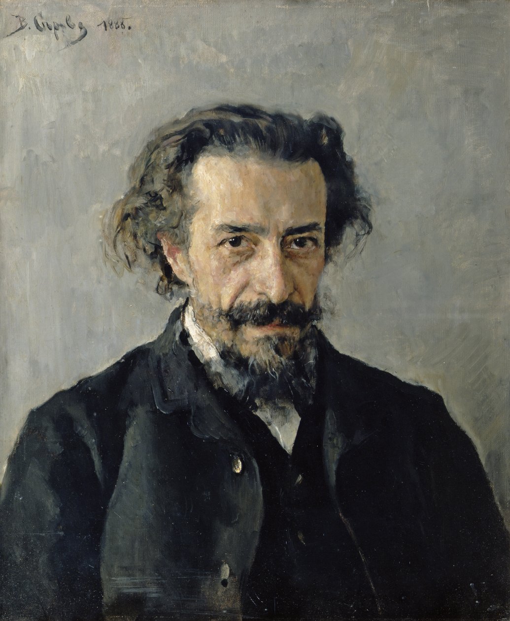 Ritratto di Pavel Blaramberg (1841-1908) 1888 da Valentin Aleksandrovich Serov