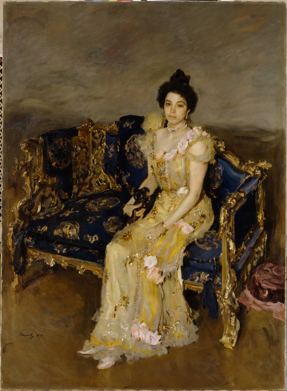 Ritratto di Sofia Botkina, 1899 da Valentin Aleksandrovich Serov