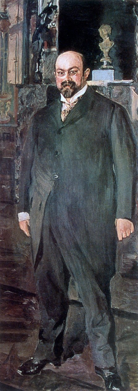 Ritratto di Mikhail Abramovich Morozov, 1902 da Valentin Serov