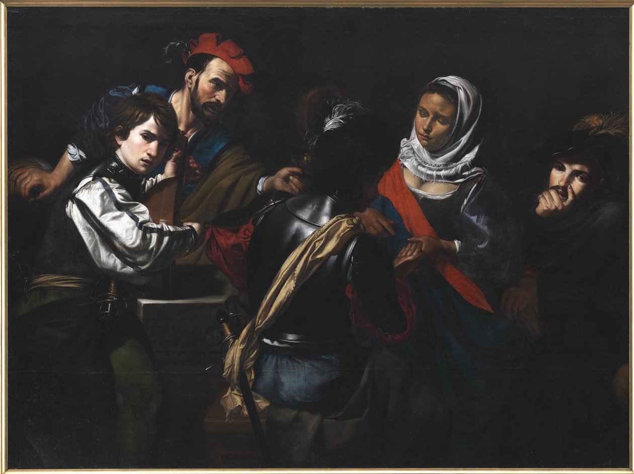 La chiromante da Valentin de Boulogne