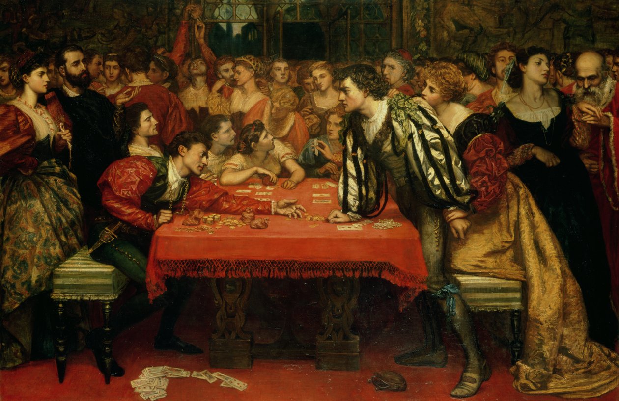 Una casa da gioco veneziana nel XVI secolo da Valentine Cameron Prinsep