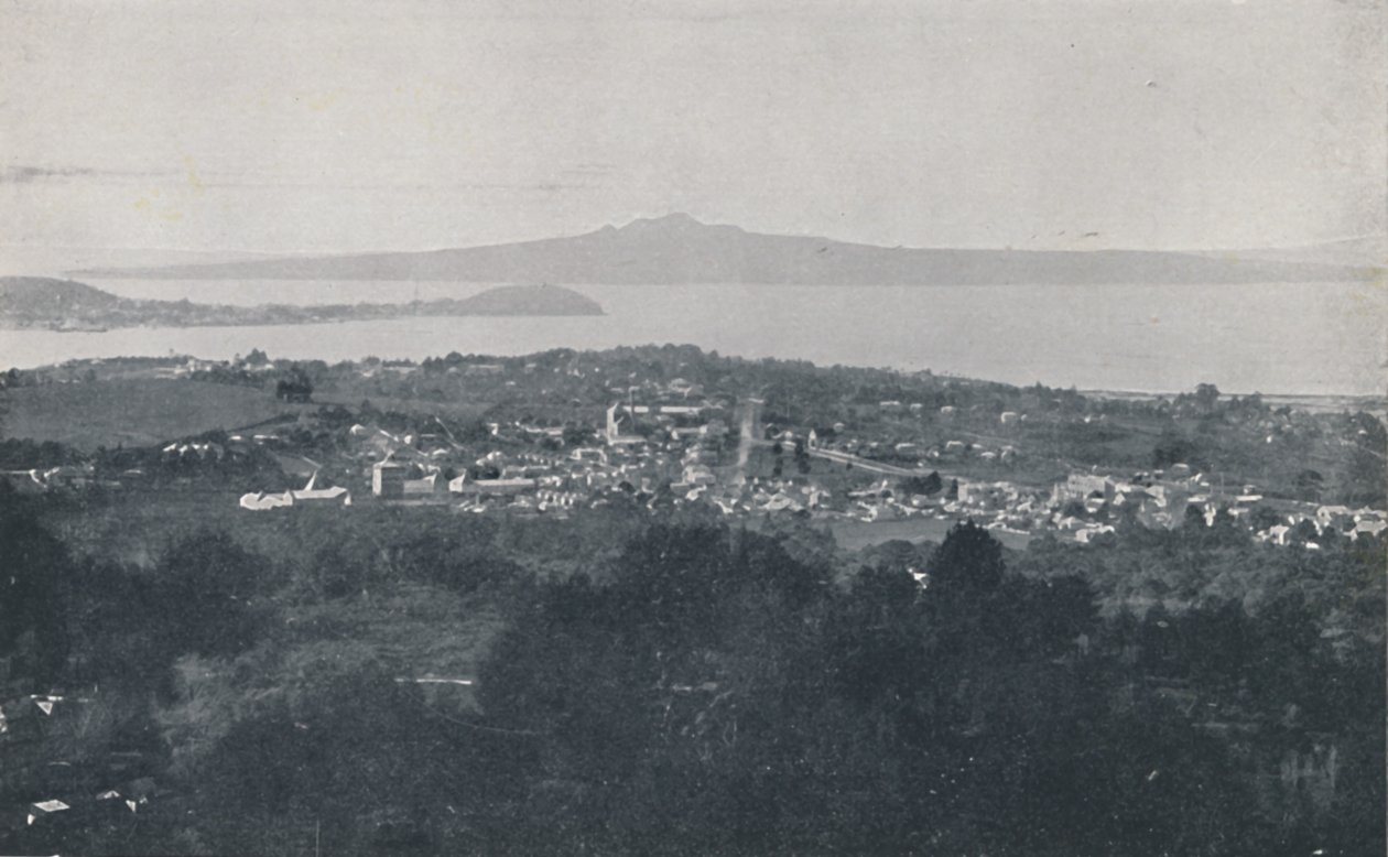 Porto di Auckland, 1924 da Valentine and Sons Ltd