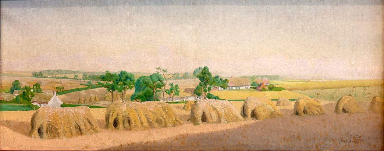 Paesaggio a Ingooigem da Valerius de Saedeleer