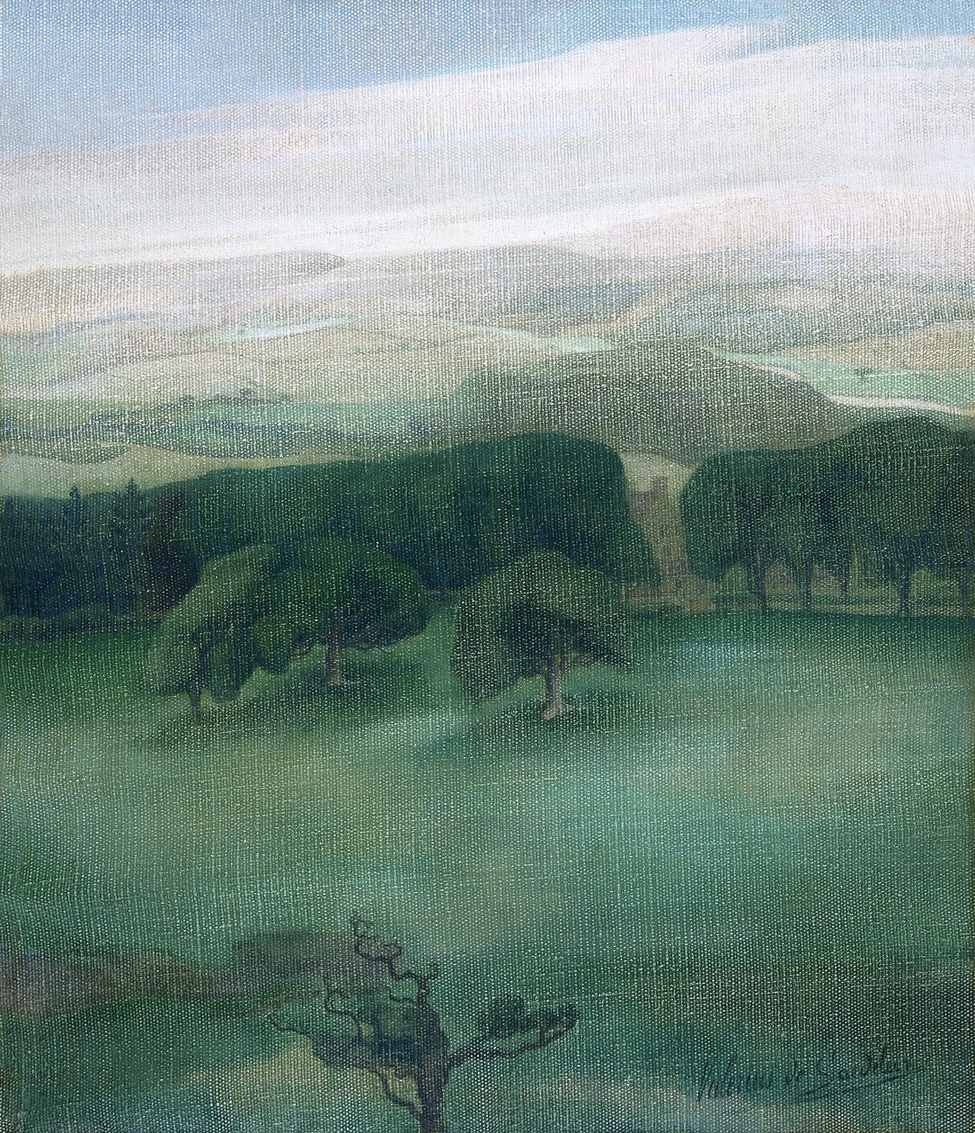 Montagne nel Cardiganshire da Valerius de Saedeleer