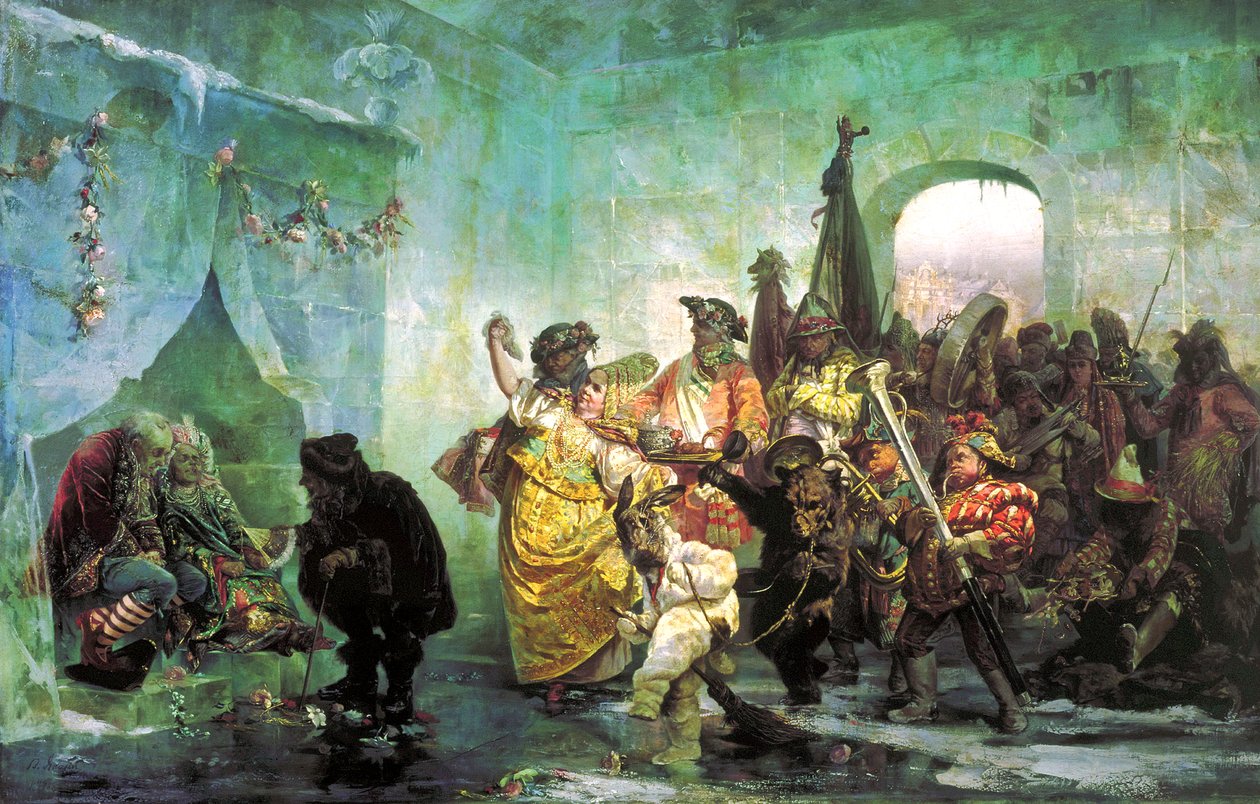 Palazzo di Ghiaccio da Valery Ivanovich Jacobi