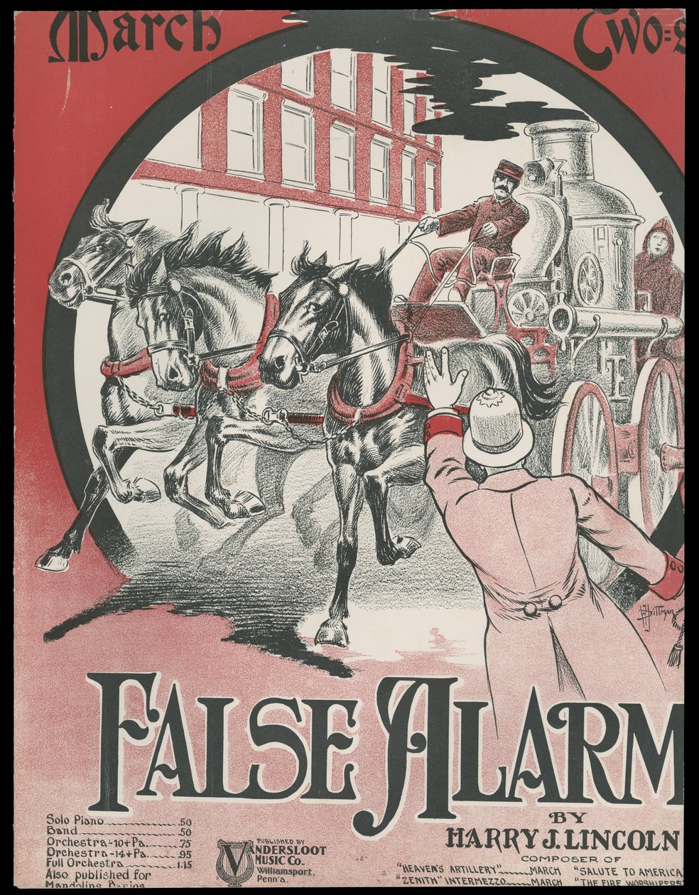 Falso allarme da Vandersloot Music Publishing Company