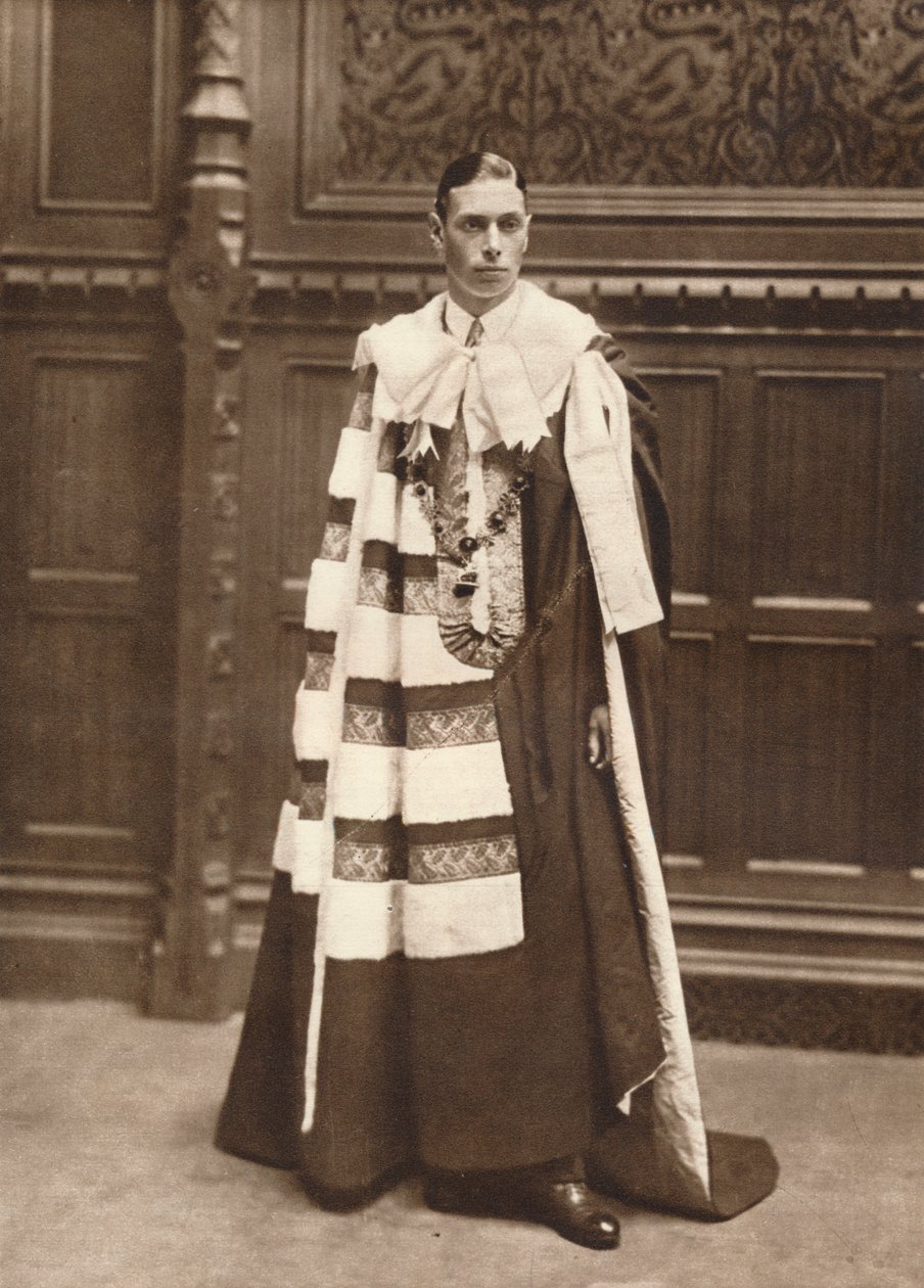 Il Duca di York in abiti della Camera dei Lord, 1920 da Vandyk