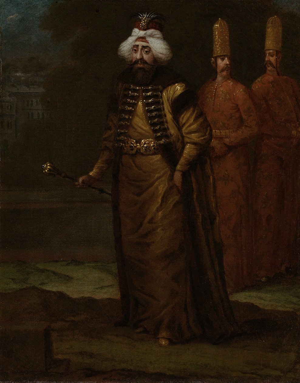 Sultano Ahmed III 1673-1736, c. 1729 da Vanmour