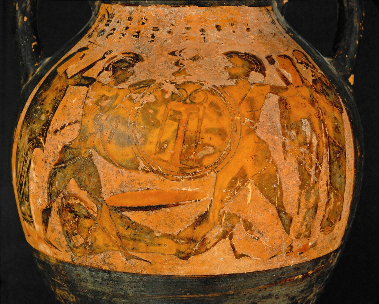 Duello sul cadavere di un guerriero caduto ... da Vasepainter Princeton