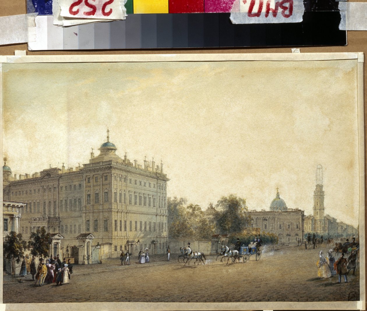 San Pietroburgo. Il palazzo Anichkov da Vasili Semenovich Sadovnikov
