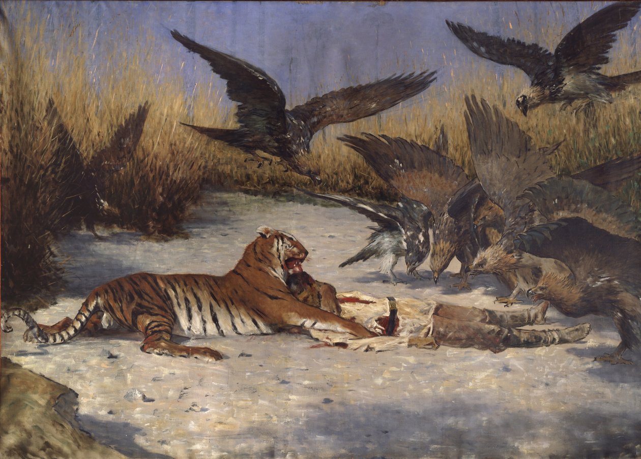 Un mangiatore di uomini, 1870s-1880s da Vasili Vasilievich Vereshchagin