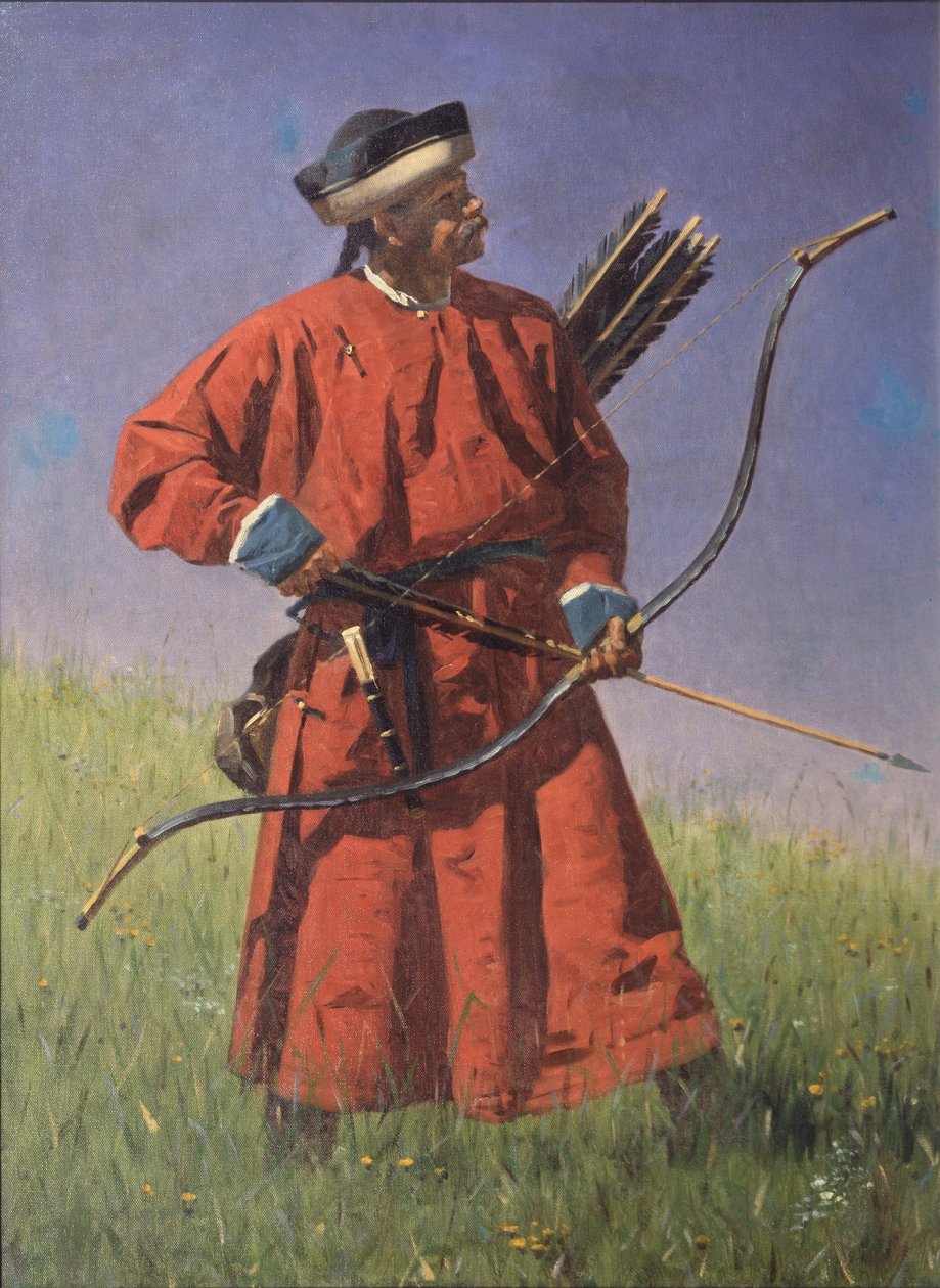 Soldato Bukharan Sarbaz da Vasili Vasilievich Vereshchagin