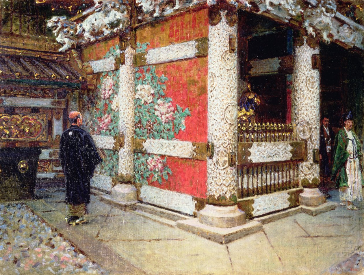 Il Tempio Shintoista a Nikko, Giappone da Vasili Vasilievich Vereshchagin