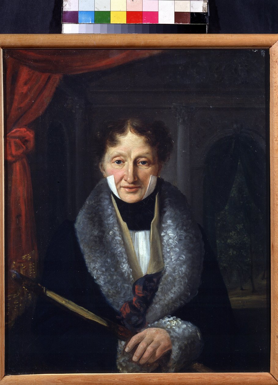 Ritratto del maestro di balletto Charles Louis Didelot (1767-1837) da Vasili Venediktovich Baranov