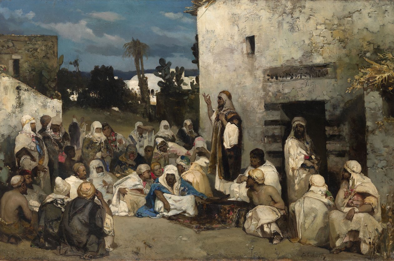 Il sermone a Cafarnao da Vasilii Kotarbinsky