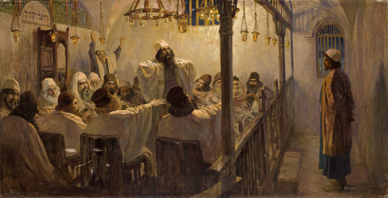 È colpevole di morte!, 1906 da Vasilij Dmitrievich Polenov