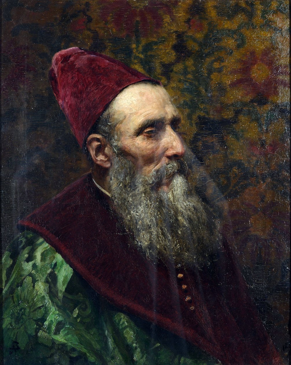 Ritratto di un doge veneziano da Vasilij Dmitrievich Polenov