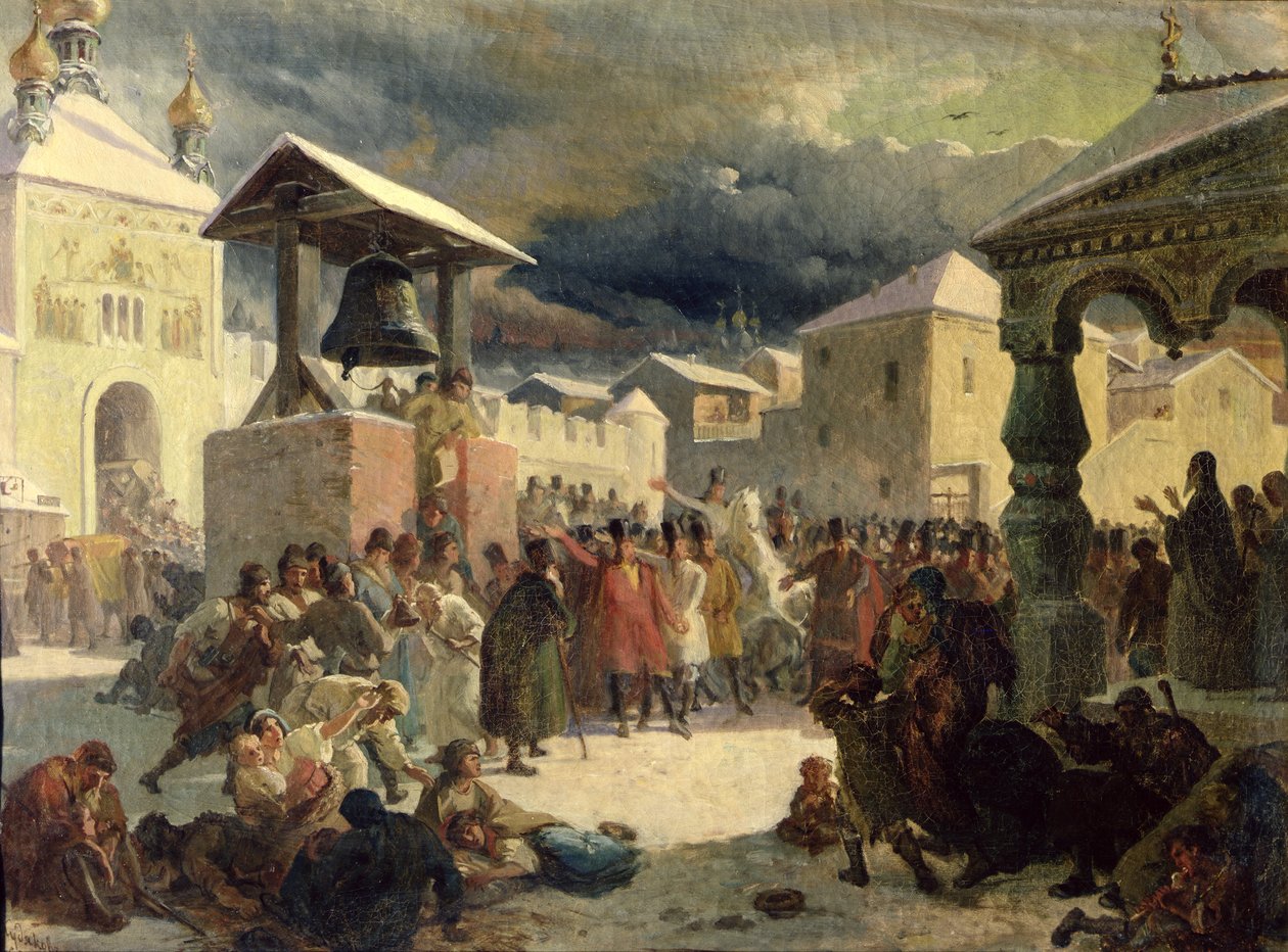 Il Veche nella Repubblica di Novgorod da Vasily Grigorievich Khudyakov