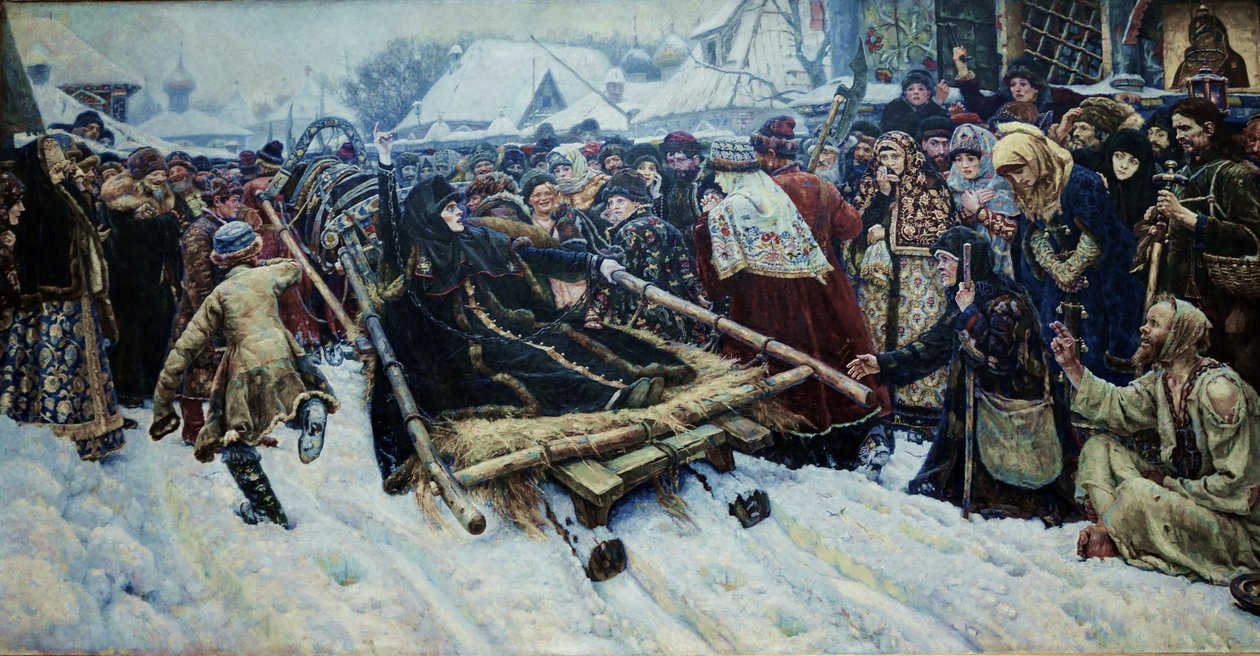Boyarina Morozova da Vasilij Ivanovic Surikov